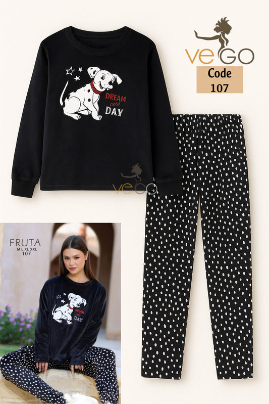 Winter women pajama fruta 107