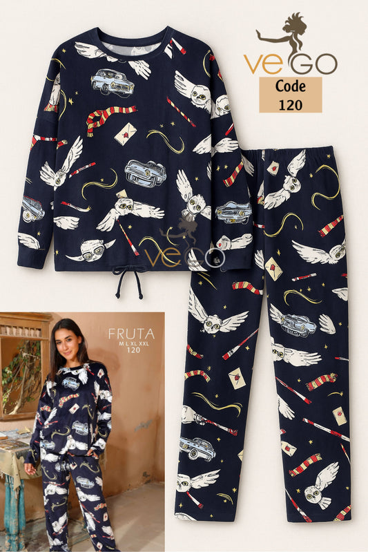 Winter women pajama fruta 120