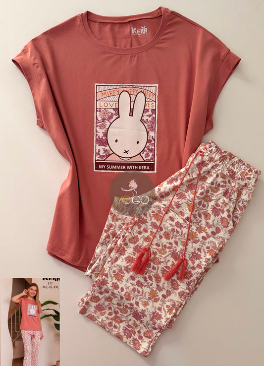 Summer women pajama kera pant