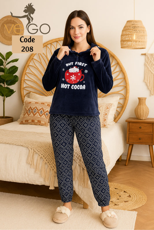 Winter women pajama fruta 208
