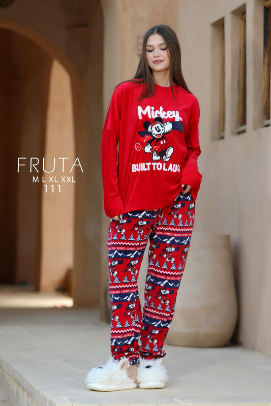 Winter women pajama fruta 111