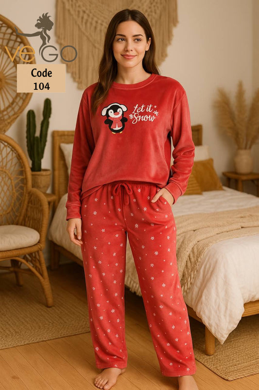 Winter women pajama fruta 104