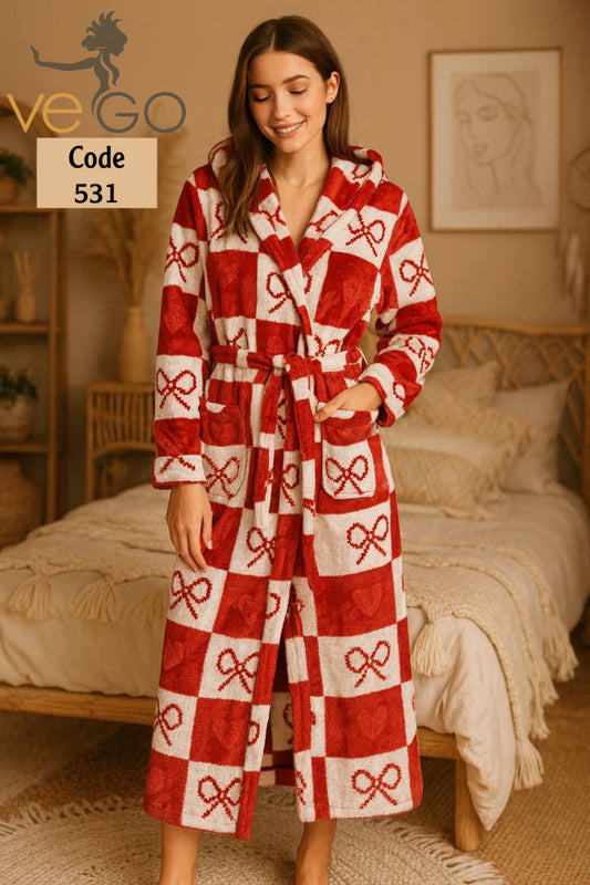Winter women robe fruta 531