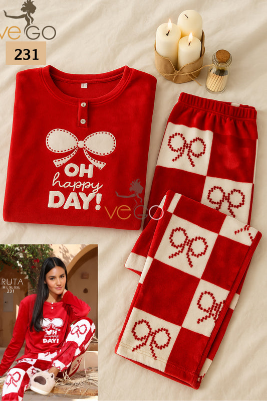 Winter women pajama fruta 231