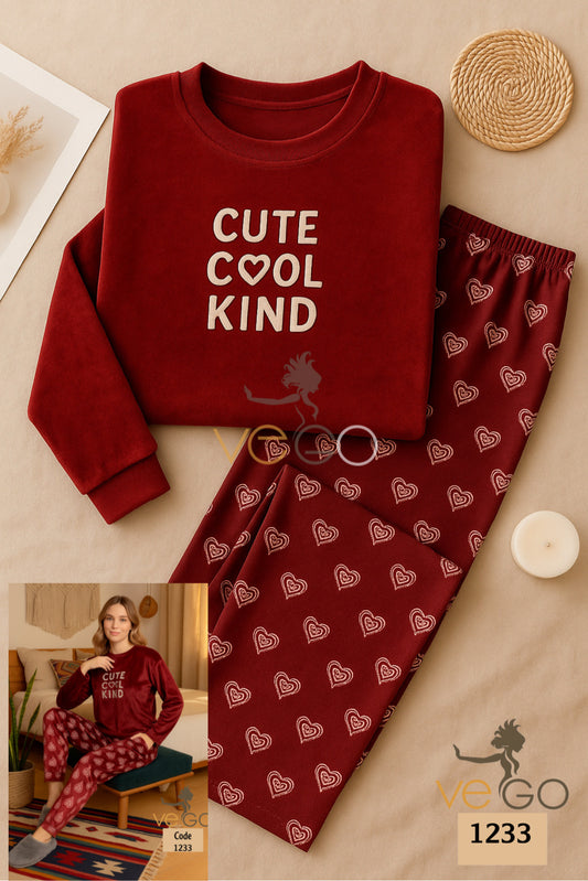 Winter women pajama yaya 1233