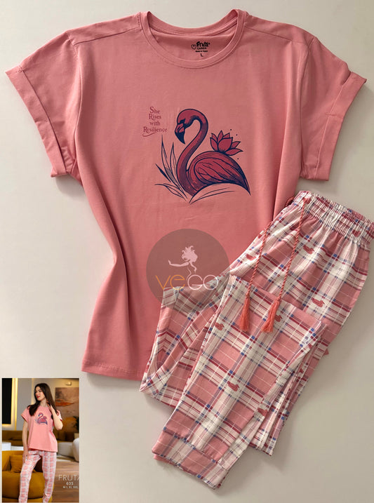 Summer women pajama fruta pant