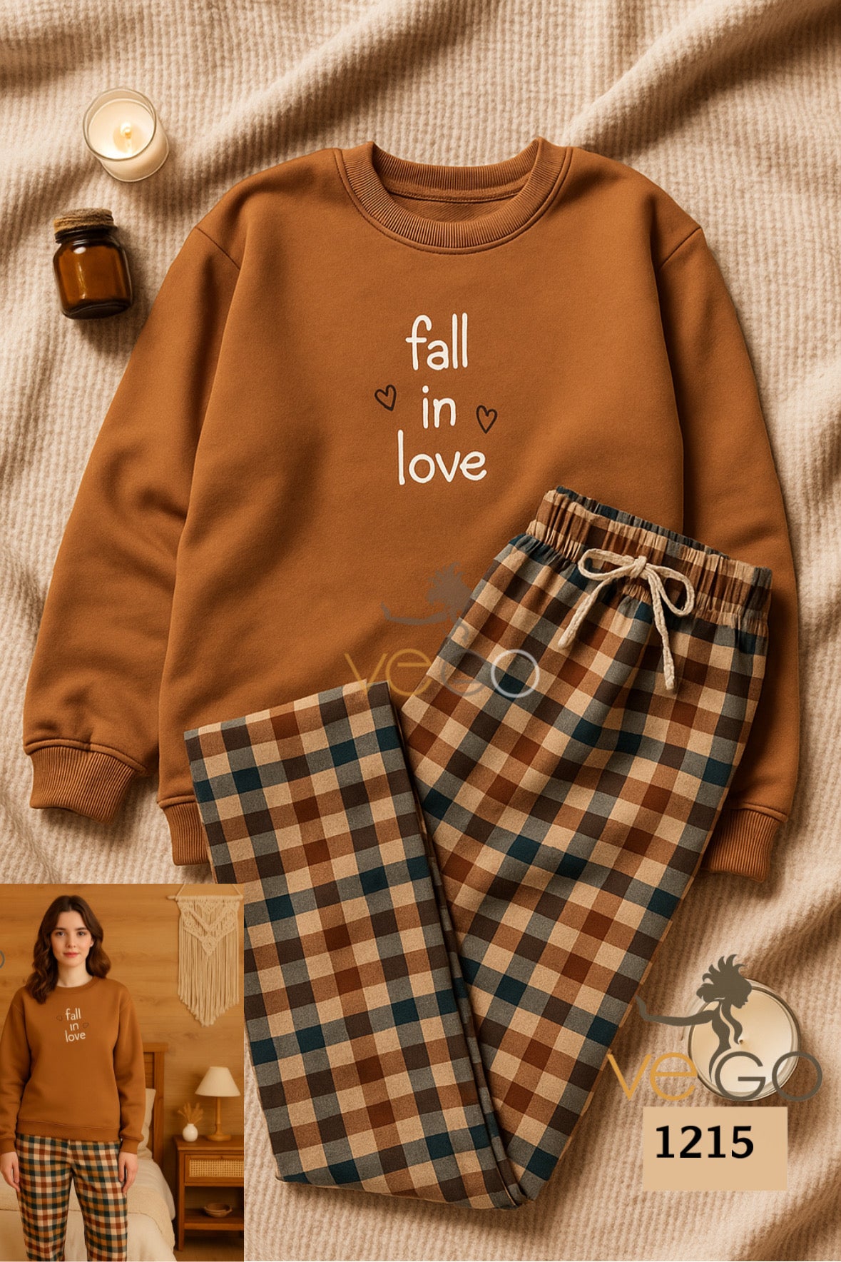 Winter women pajama yaya 1215