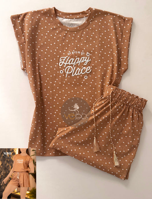 Summer women pajama yaya short