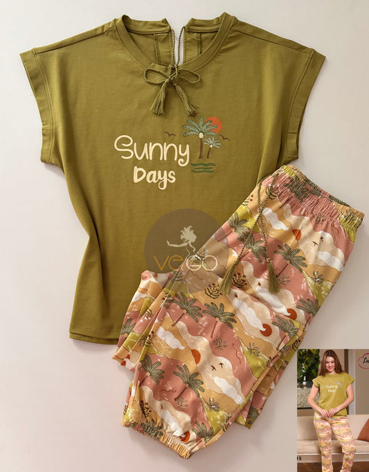 Summer women pajama la poma pant
