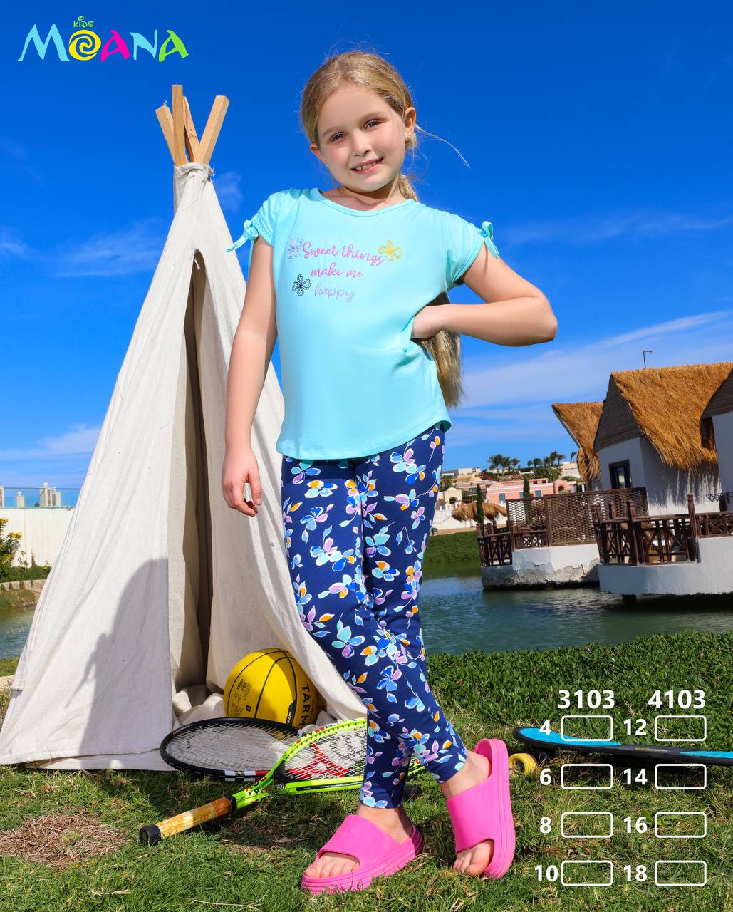 Summer girl pajama موانا