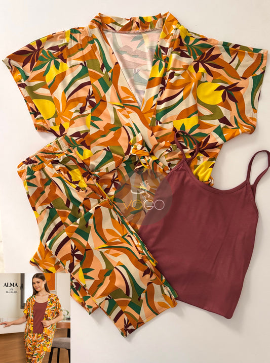 Summer women pajama alma pant