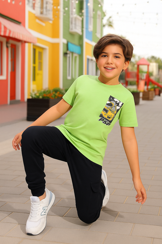 Summer boy pajama سمايل