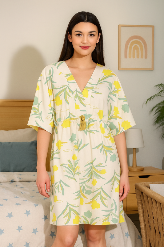 Summer women pajama fruta dress
