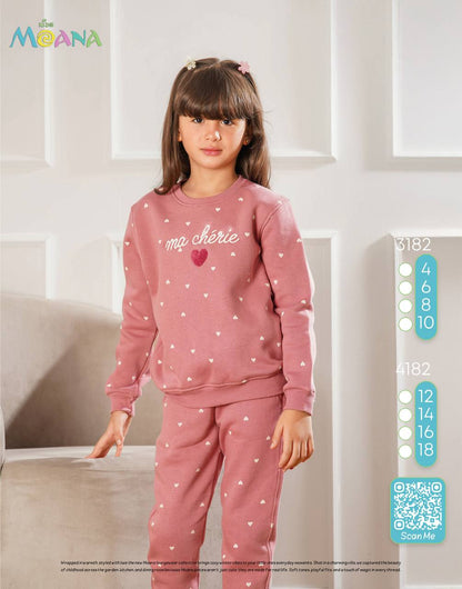 Winter girl pajama moana 3182-4182