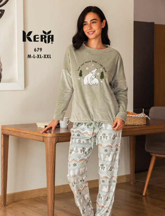 Winter women pajama KERA 679