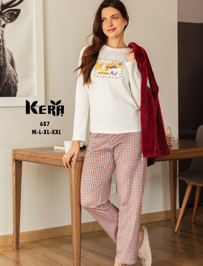 Winter women pajama KERA 687