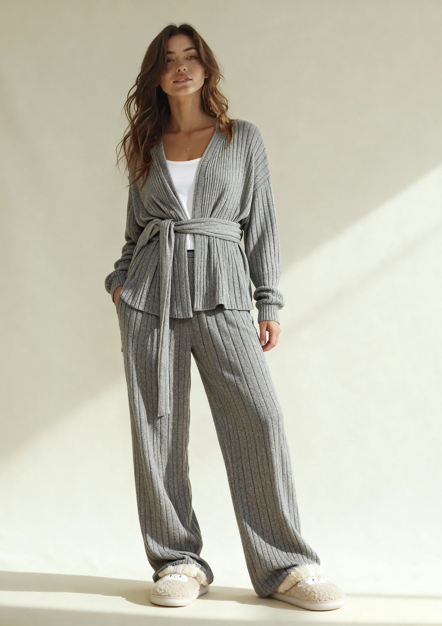 Winter women pajama smile 7260