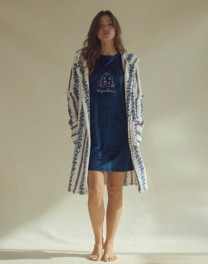 Winter women robe kera 725