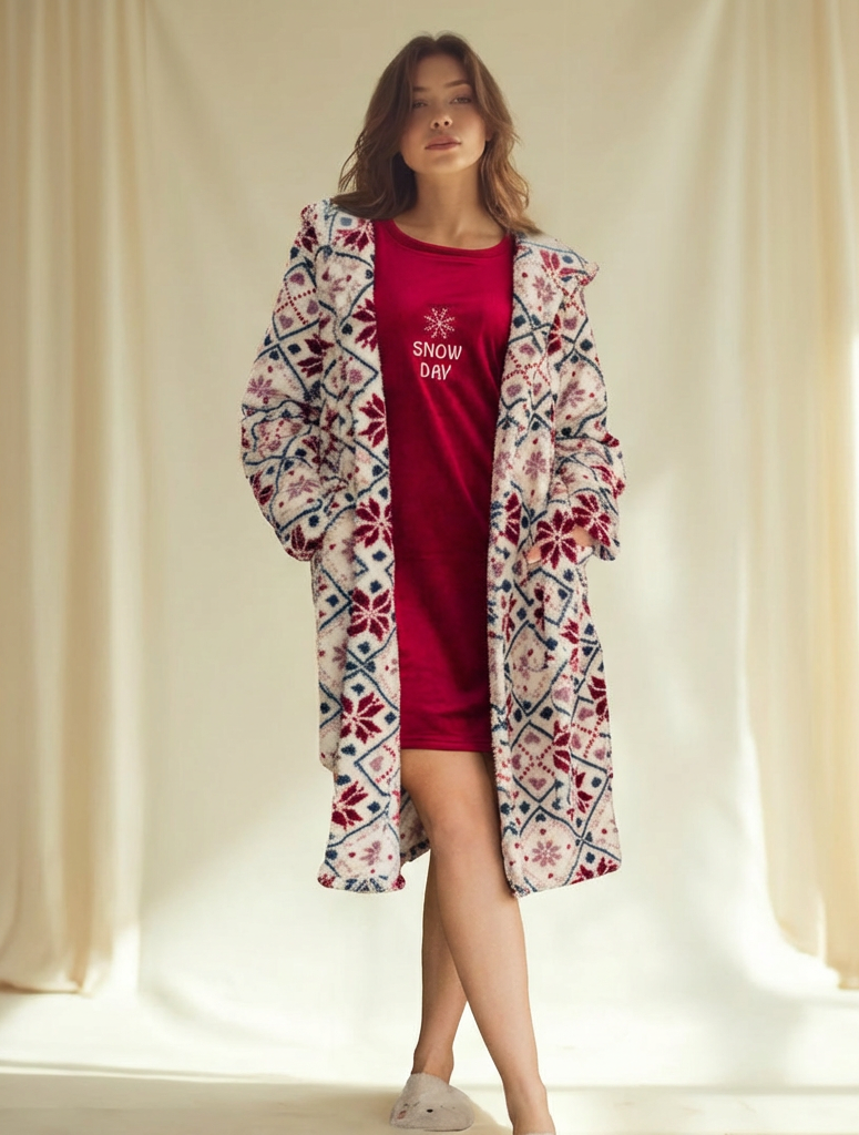 Winter women robe kera 790