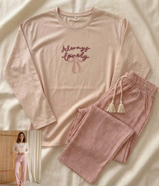 Summer women pajama yaya long sleeves 1517
