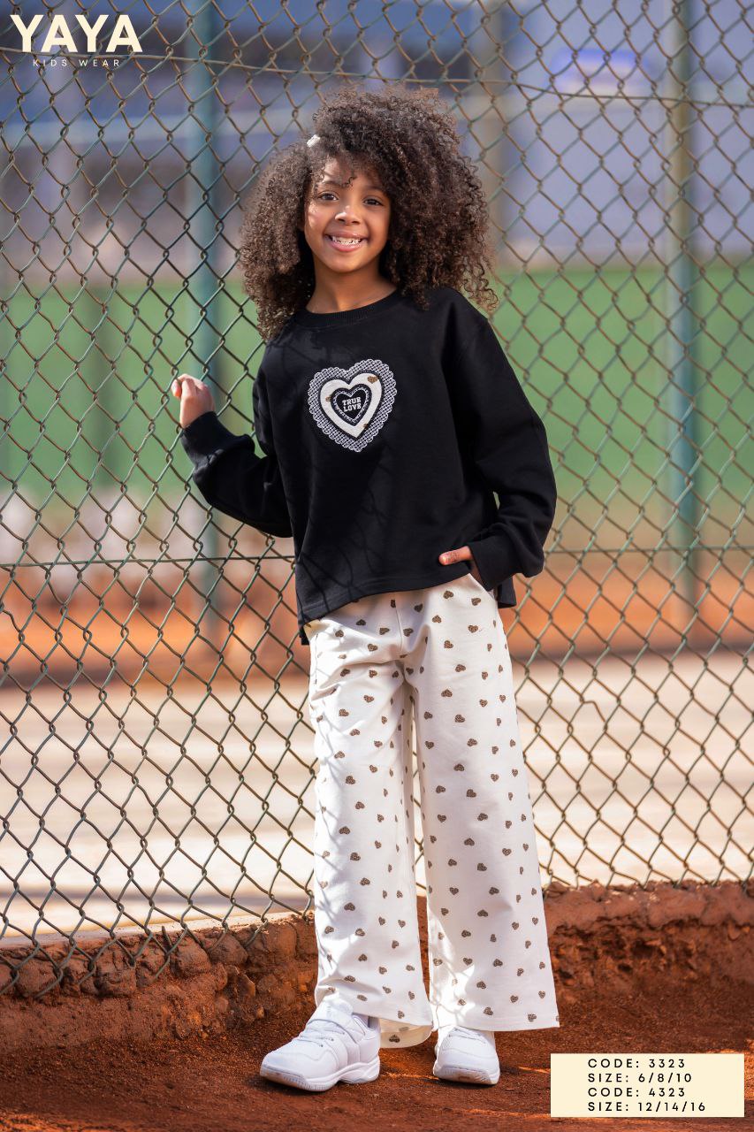 Summer girl pajama yaya 3323-4323