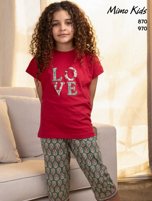 Summer girl pajama mimo 870-970