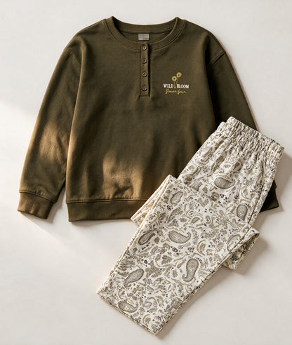 Winter girl pajama mimo 134-234