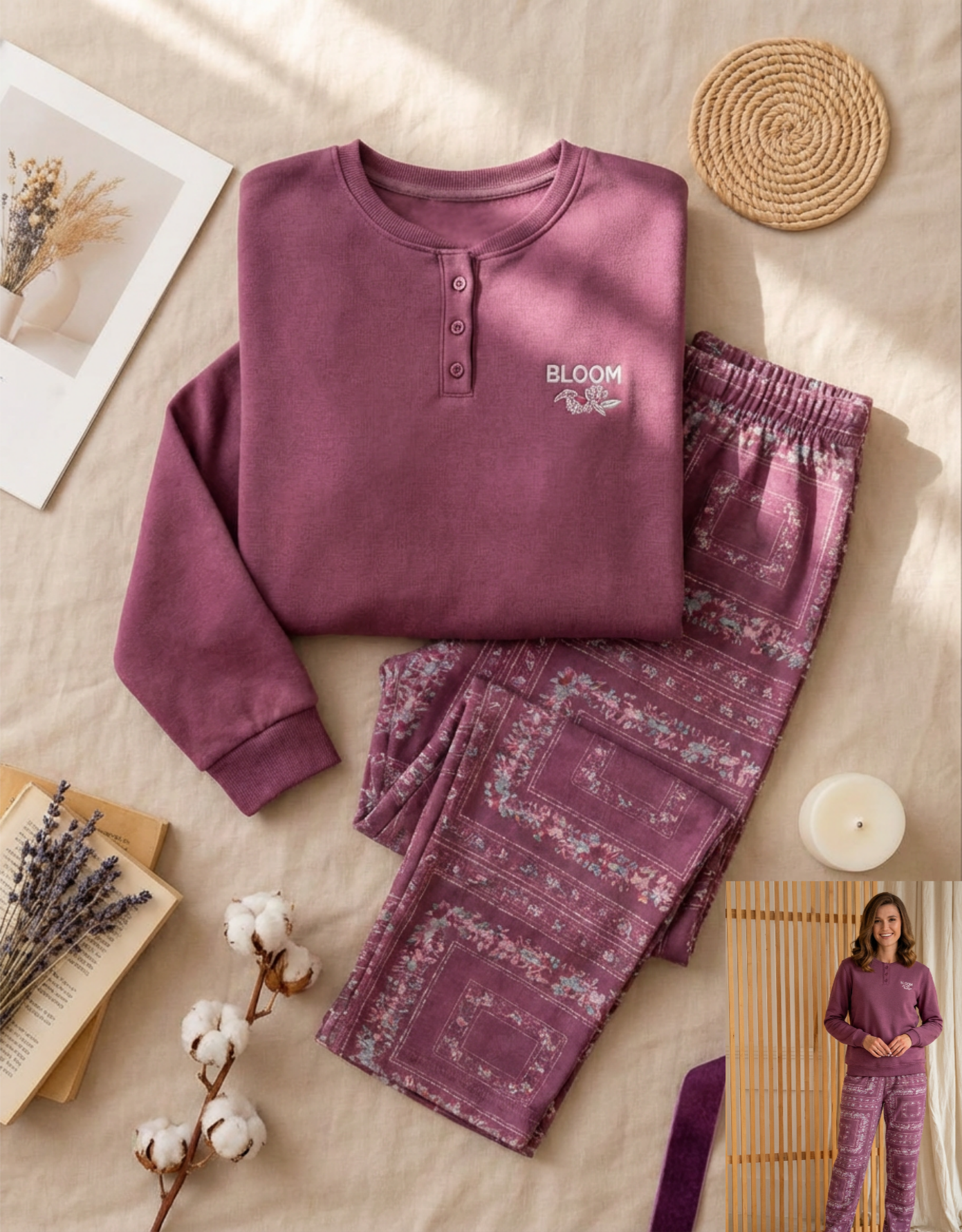 Winter women pajama mimo 670