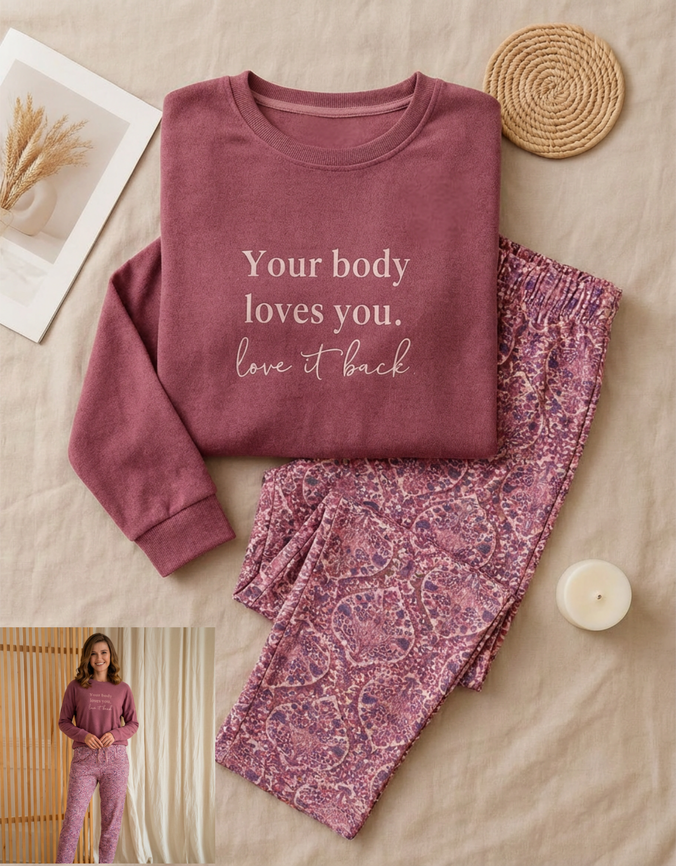 Winter women pajama mimo 610