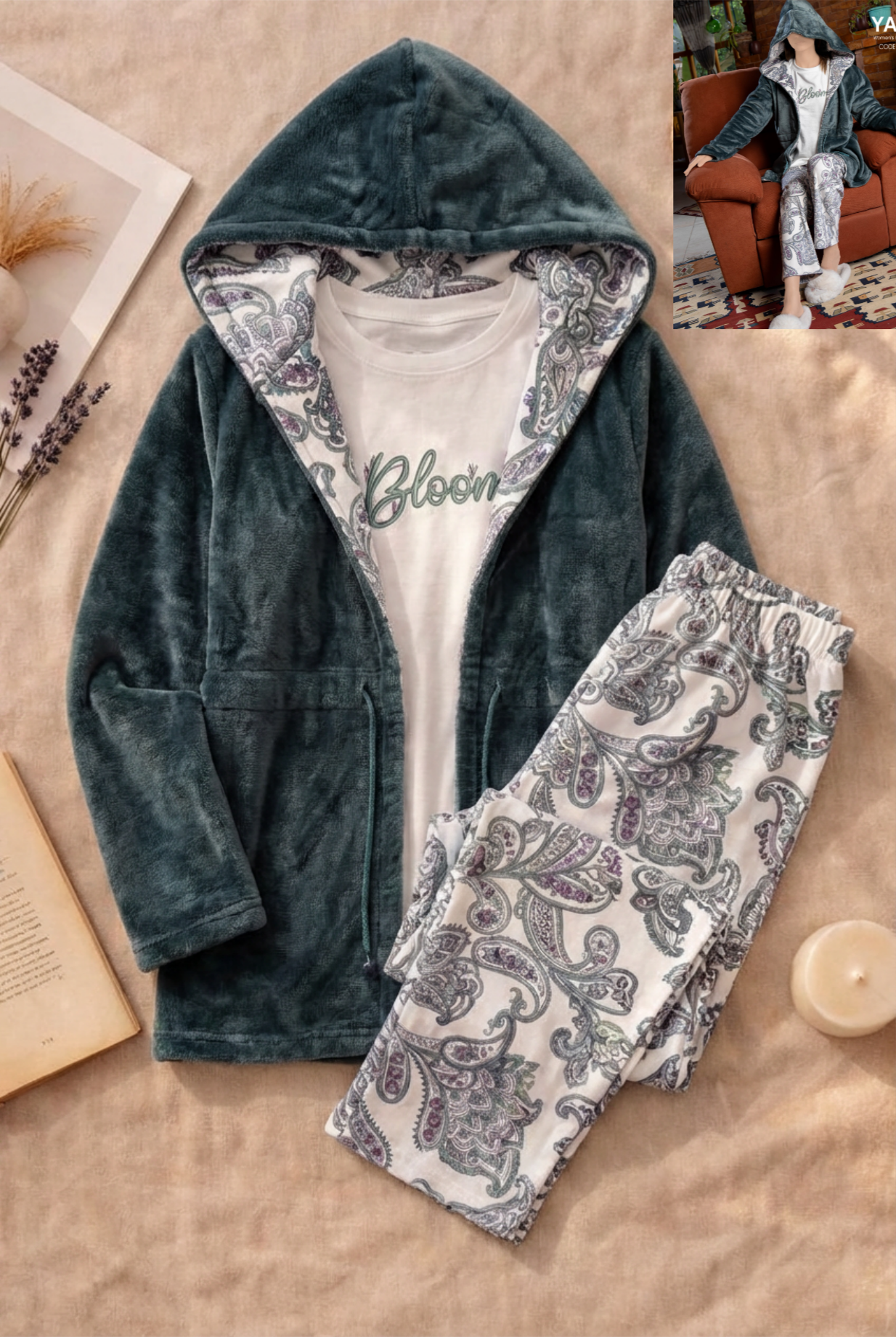 Winter women pajama yaya 1277