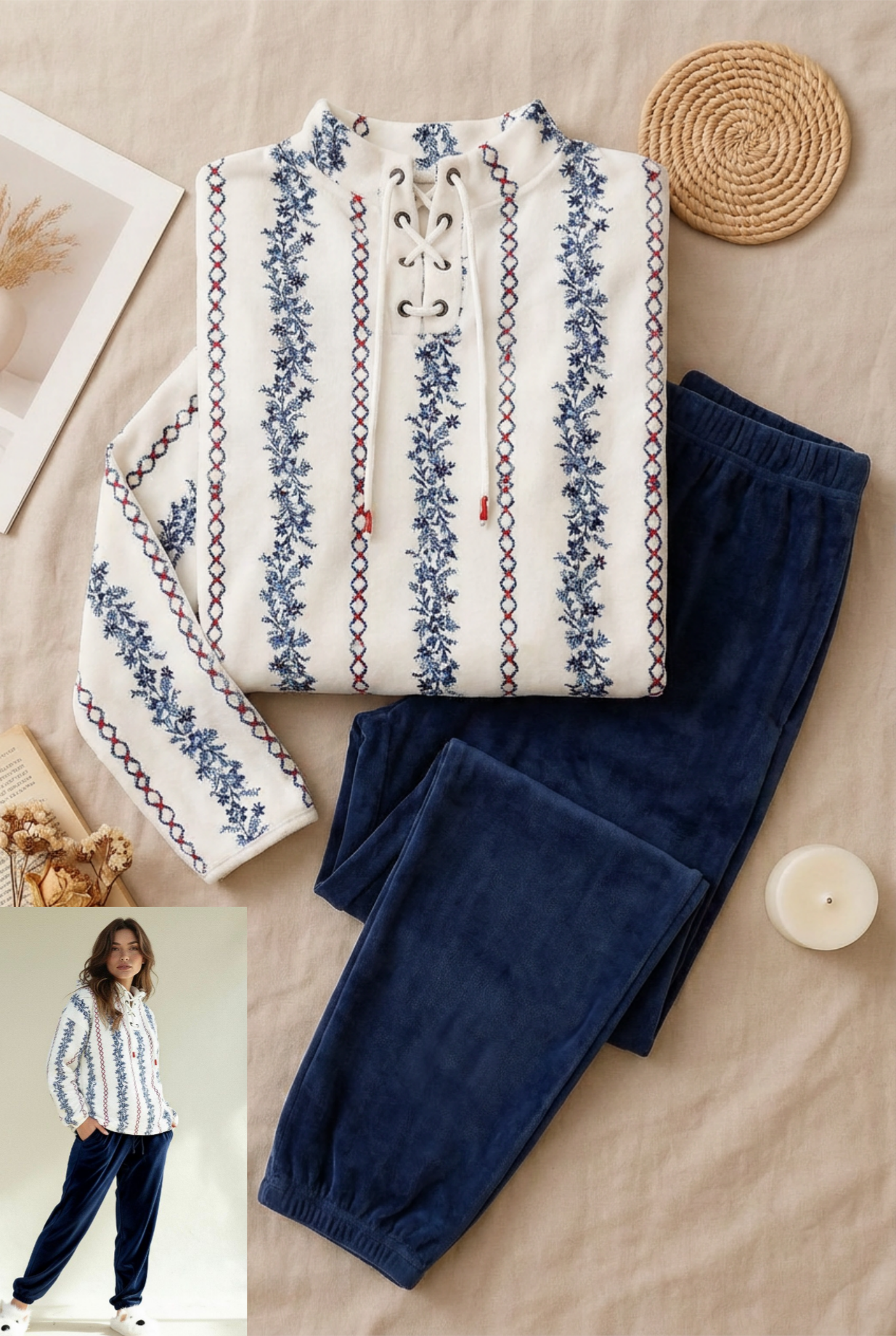 Winter women pajama fruta 112