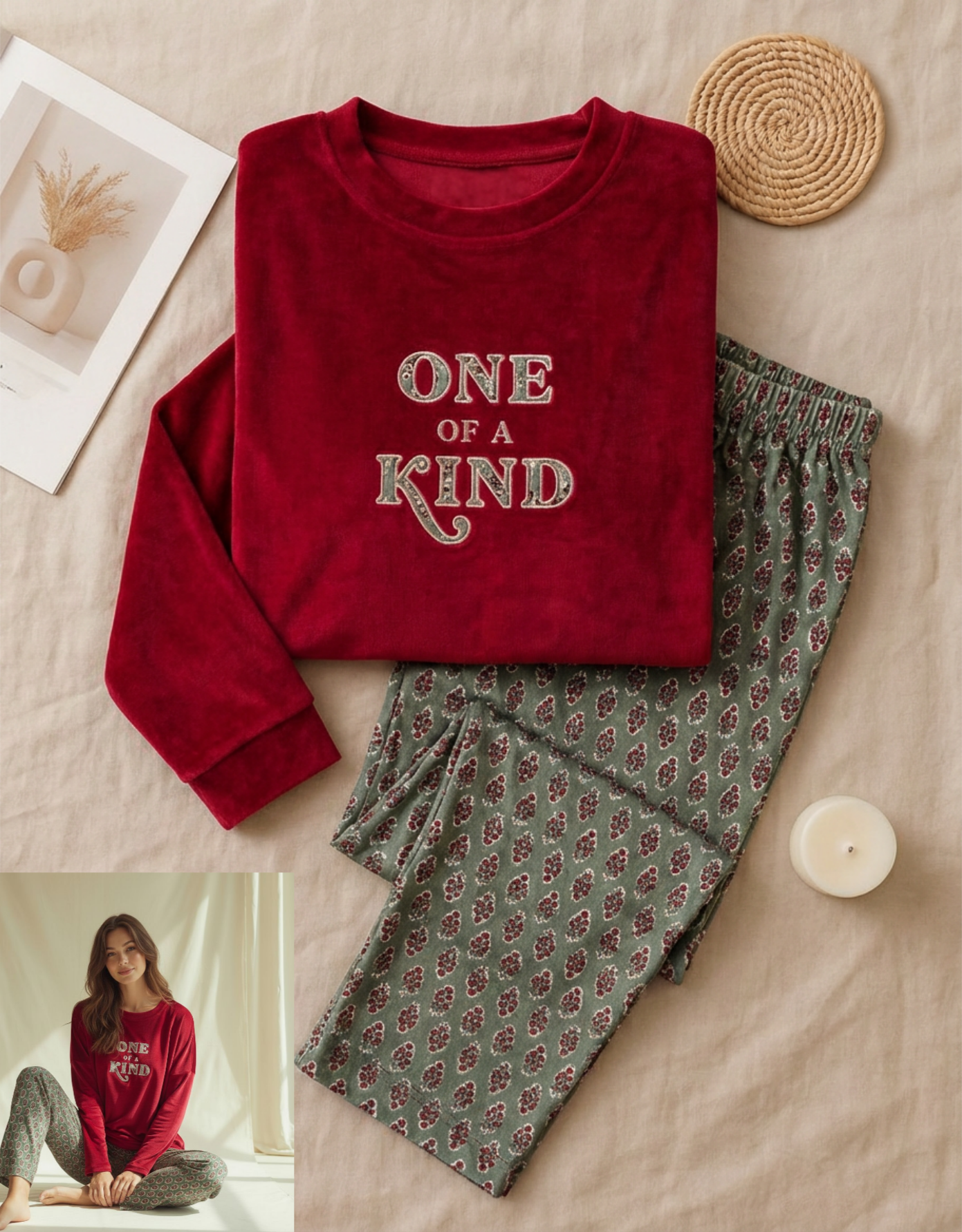 Winter women pajama kera 740