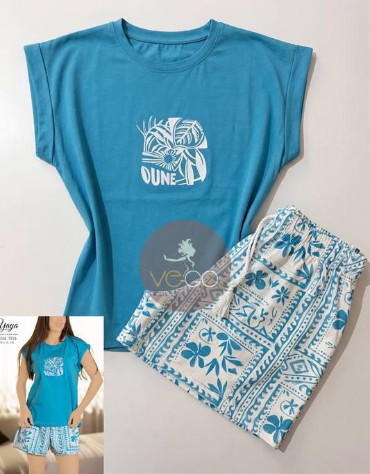 Summer women pajama yaya short 1516