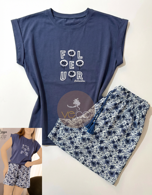 Summer women pajama yaya short 1541