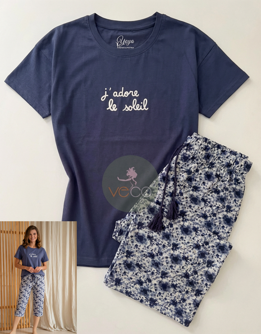 Summer women pajama yaya permoda 1542