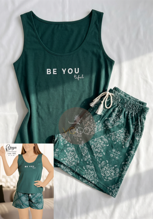 Summer women pajama yaya short 1502