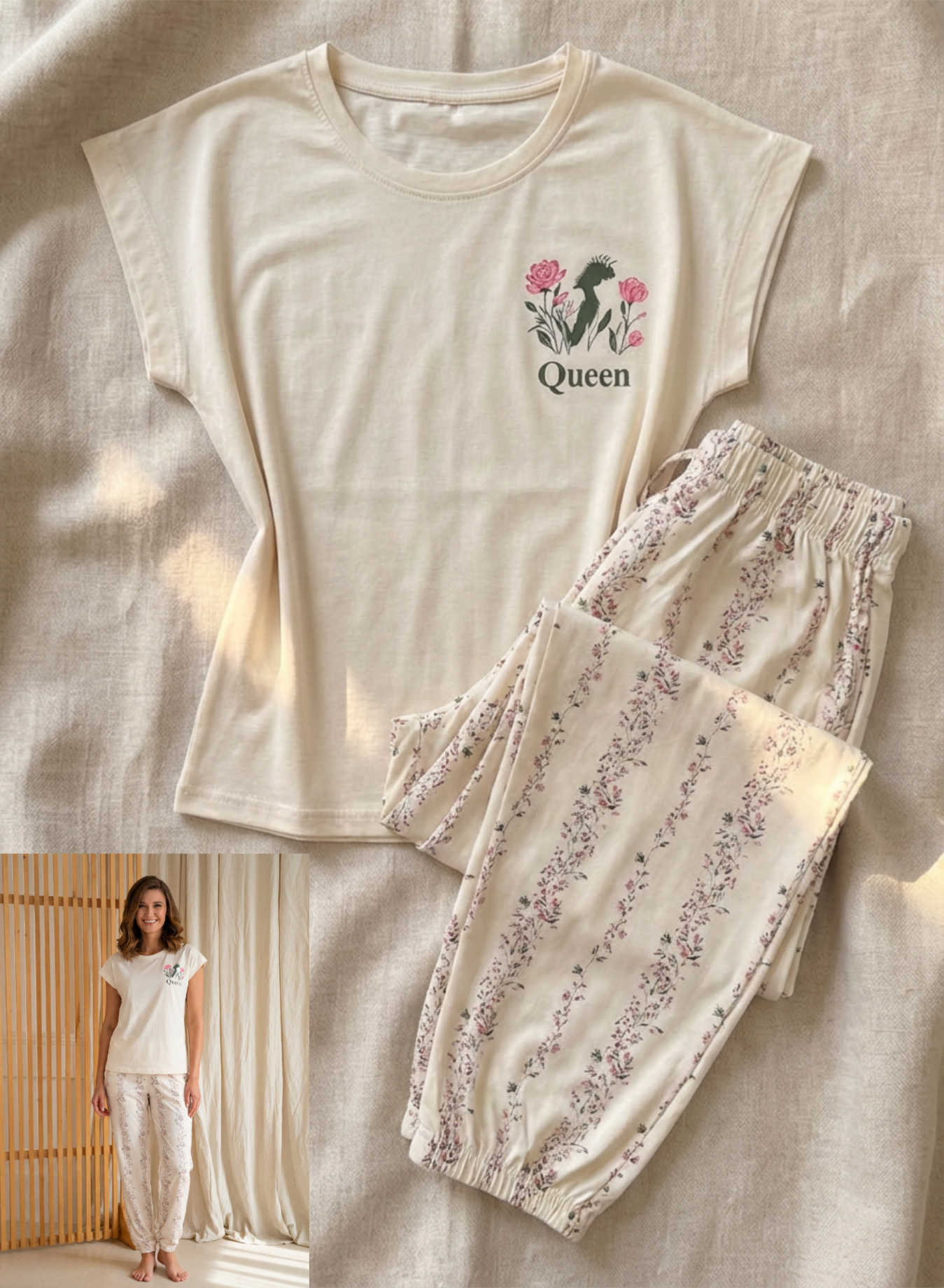 Summer women pajama fruta pant 609 _ 909