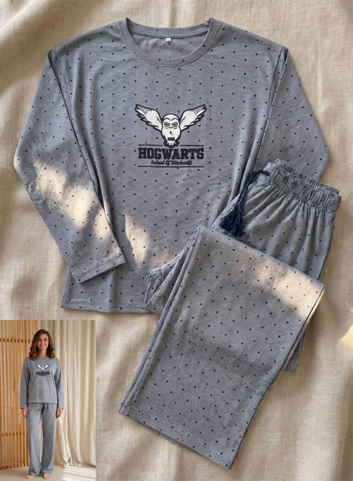 Summer women pajama yaya long sleeves 1521