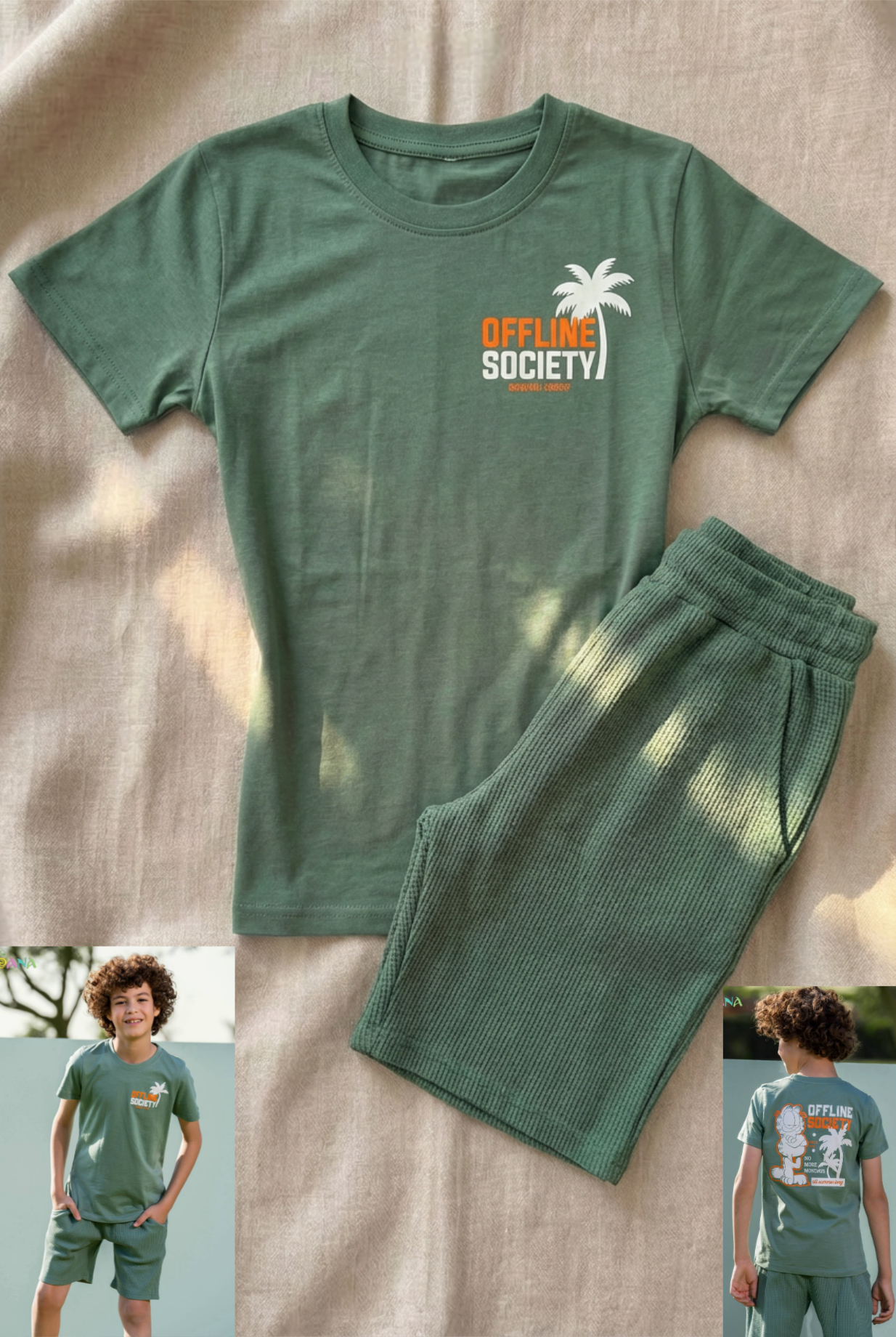 Summer boy pajama moana 1567-2567