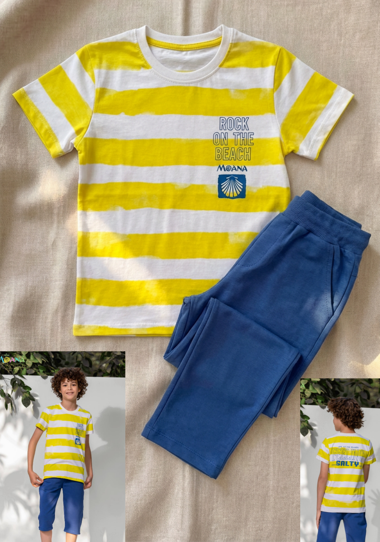 Summer boy pajama moana 1585-2585
