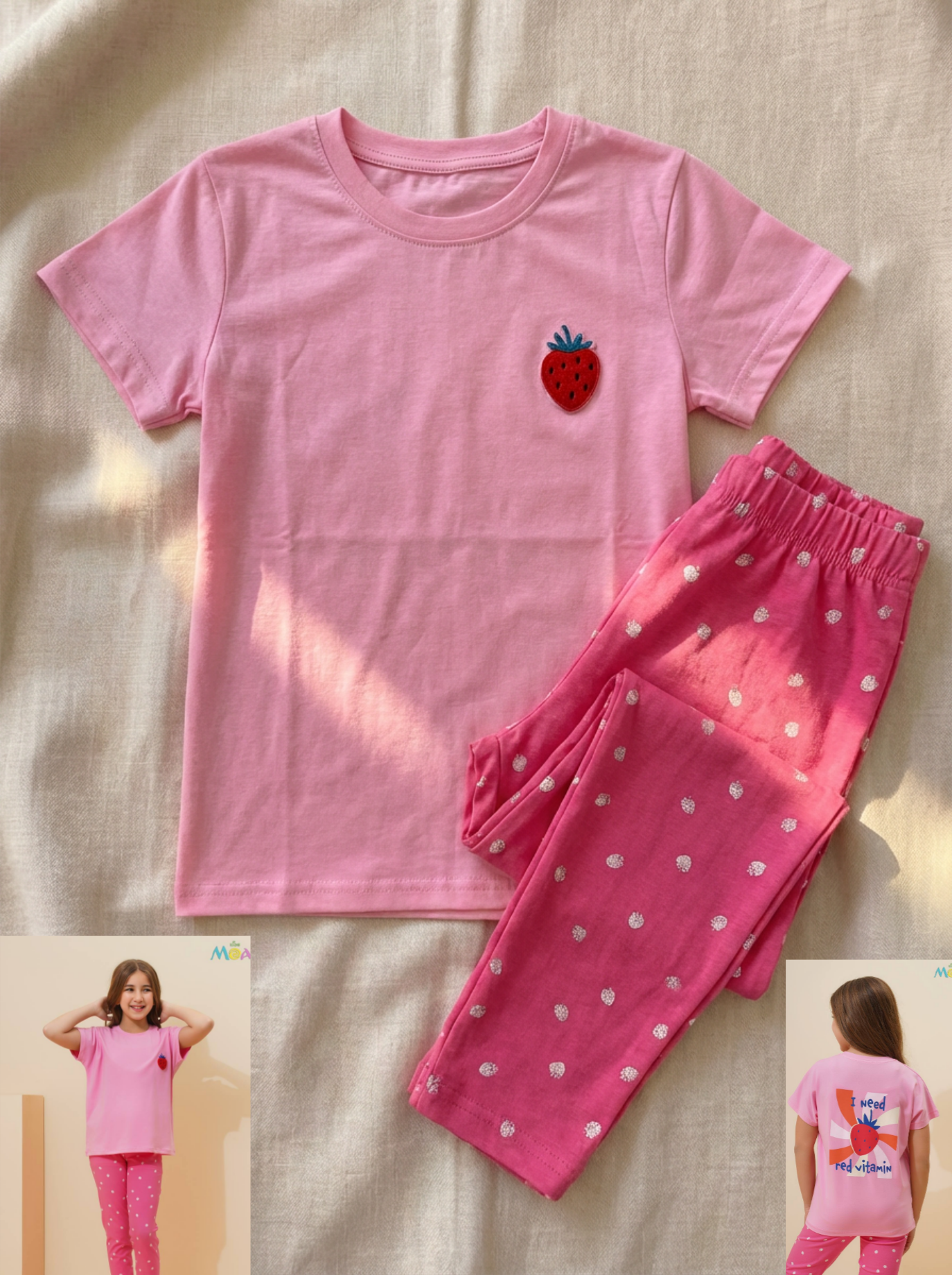 Summer girl pajama moana 3202-4202