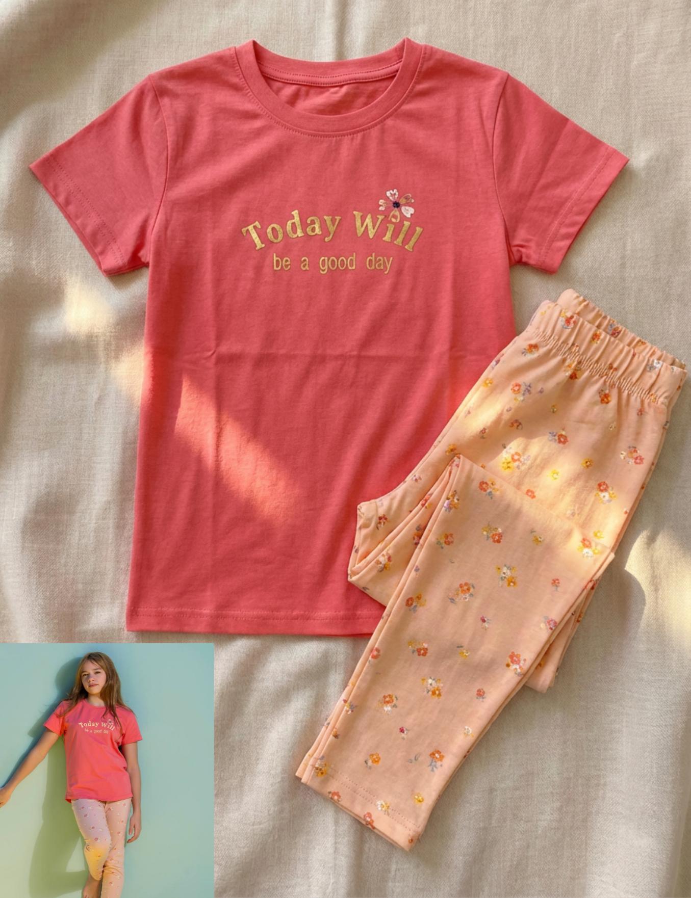 Summer girl pajama moana 3205-4205