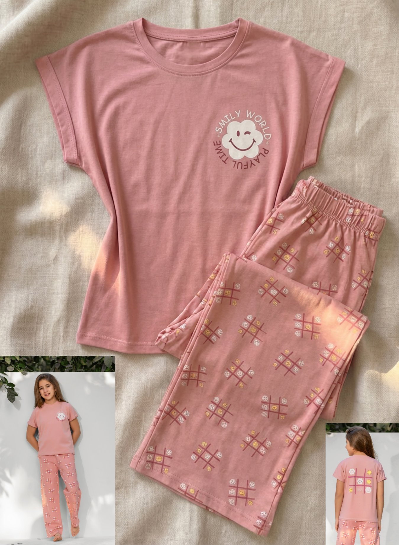 Summer girl pajama moana 3208-4208