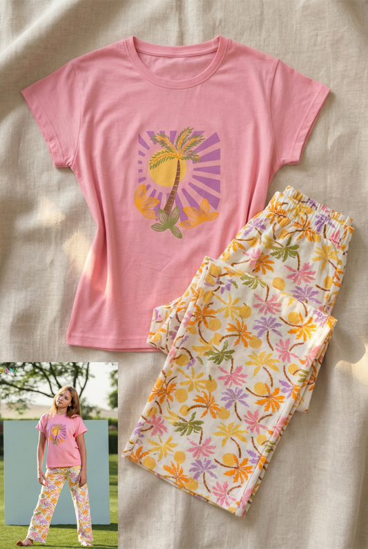Summer girl pajama moana 3210-4210