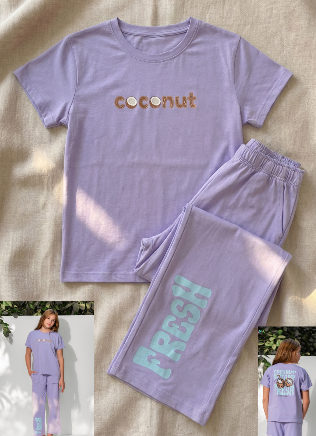 Summer girl pajama moana 3223-4223