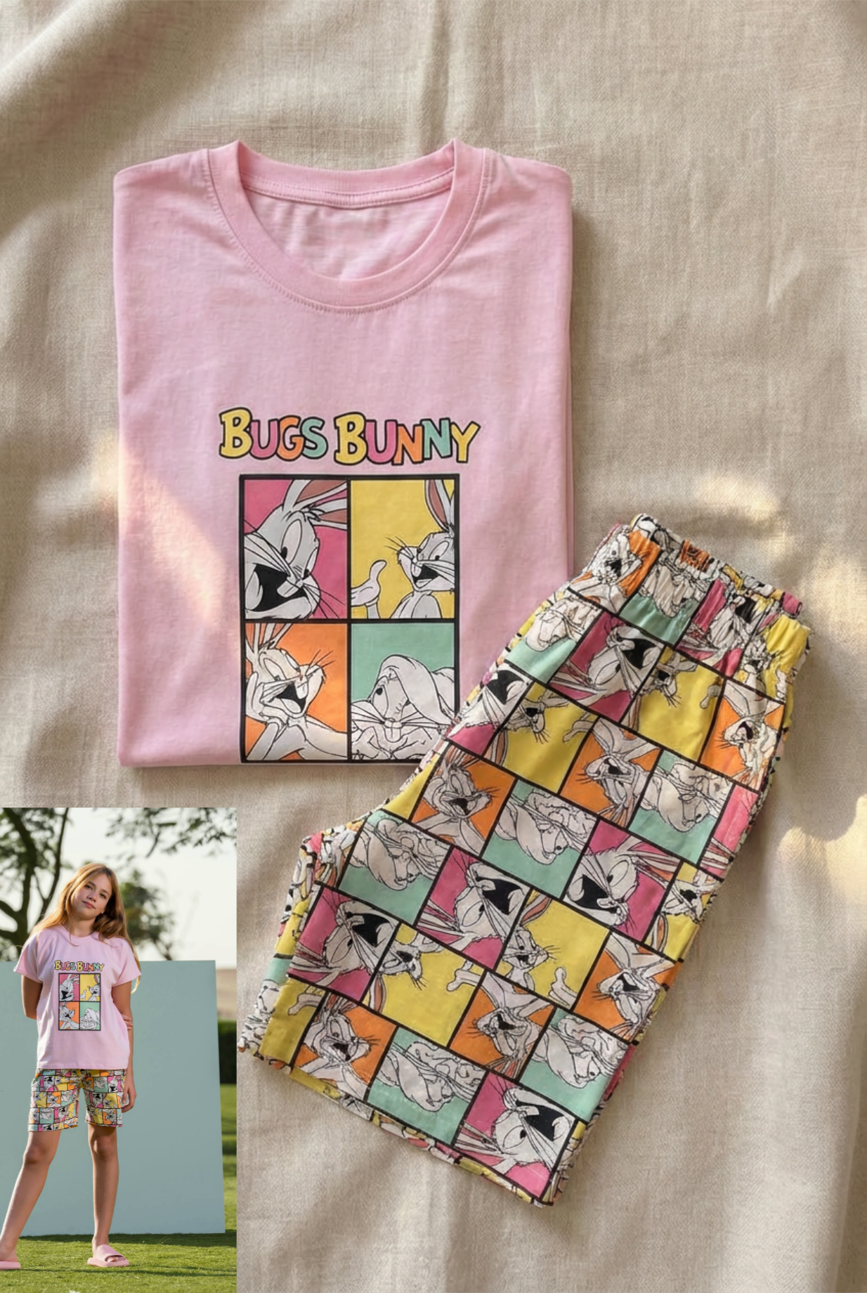 Summer girl pajama moana 3251-4251