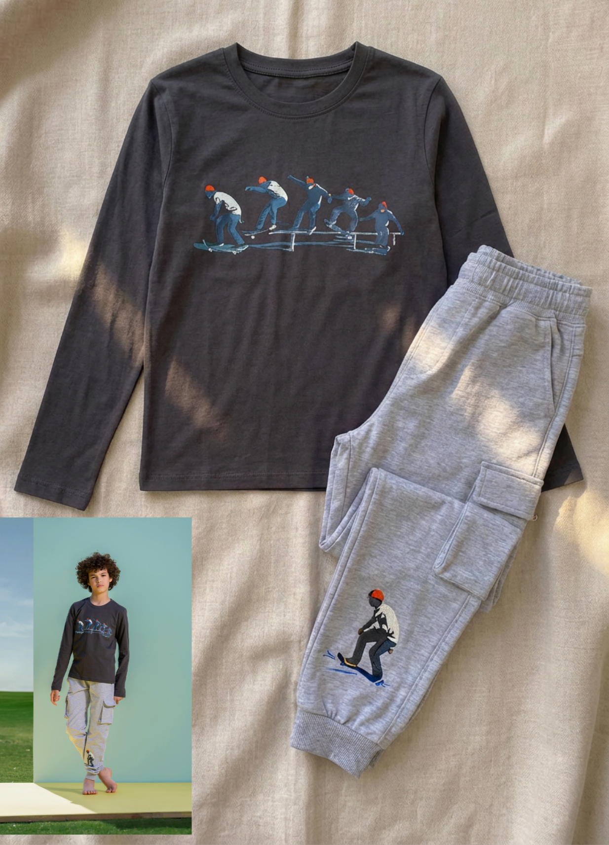 Summer boy pajama moana 1606-2606 long sleeves