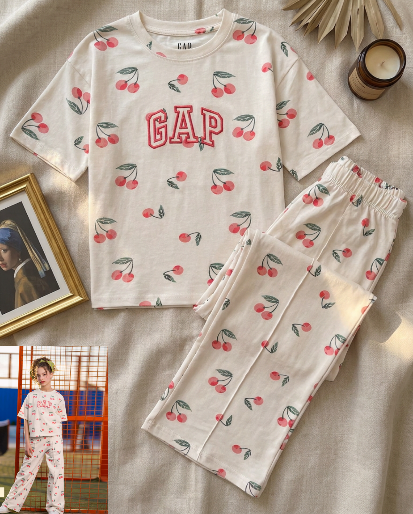 Summer girl pajama yaya 3307-4307