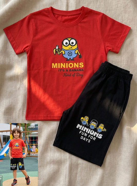 Summer boy pajama smile 1453