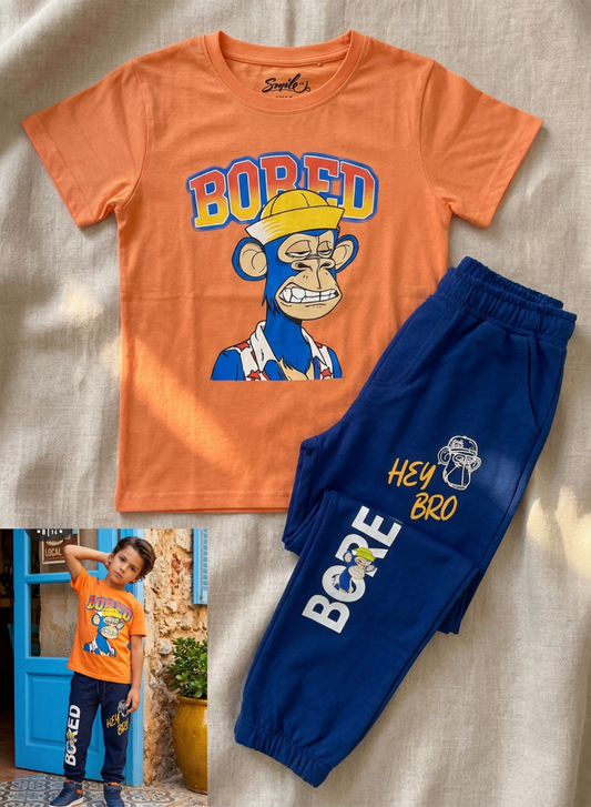 Summer boy pajama smile 1426-2426